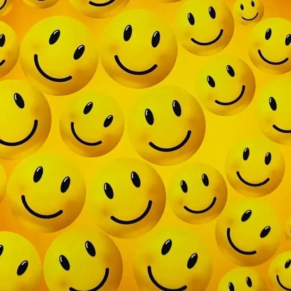 20- 10x13 Happy Smiley Face Design Poly Mailers
